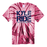 Maroon Tie-Dye T-shirt