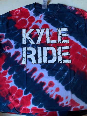 Red/White/Blue Tie Dye T-shirt